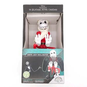 2023 Cable Guys Disney Santa Jack Skellington Controller & Phone Holder Rare New